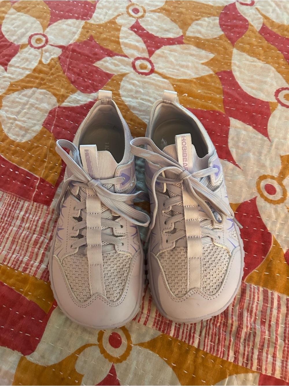 Hobibear Women's Light Lavender Sneakers - Casual Comfort